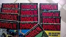 Diabolik fumetti anni usato  Milano