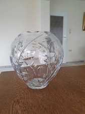 Kristall kugelvase höhe gebraucht kaufen  Kisdorf