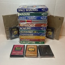 Vintage Retro Atari 2600 Videogame Lote De 16 Com Caixas E Manuais Não Testados comprar usado  Enviando para Brazil