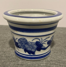 Planter blue floral for sale  Bethlehem