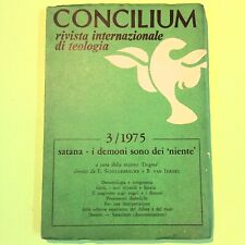 Concilium rivista internaziona usato  Comiso