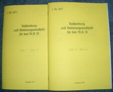 Usado, Dienstanweisung Beschreibung MG15 von 1939 comprar usado  Enviando para Brazil