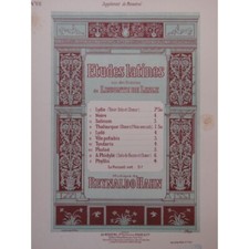 Hahn reynaldo tyndaris d'occasion  Blois