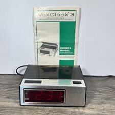 Micronta voxclock talking for sale  Cypress