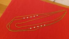 Modeschmuck reihige goldfarben gebraucht kaufen  Kalletal