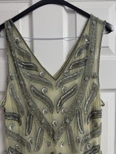 Beaded gatsby flapper for sale  WATFORD