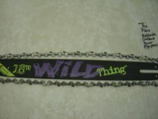 (2 Conjuntos) Nova Corrente Profissional 18" e 18" Barra de Motosserra Wild Thing comprar usado  Enviando para Brazil