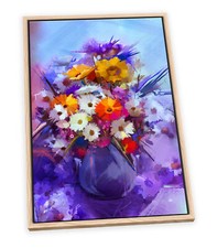 Purple flower vase for sale  UK