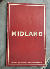 Midland railway timetable d'occasion  Expédié en Belgium