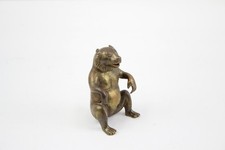 Vintage brass bear for sale  LEEDS