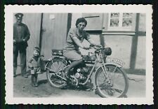 Foto altes Motorrad Moped Kennzeichen IZ-258988 Rheinprovinz Düsseldorf comprar usado  Enviando para Brazil