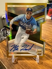 2023 Elite Extra Edition Gold Aspirations MAC HORVATH Prospect RC automático #/24 🔥📈 comprar usado  Enviando para Brazil