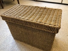 Rattan storage box for sale  BRAINTREE
