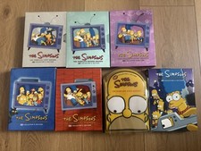 Simpson's DVD Lot Seasons 1-7 (1 2 3 4 5 6 7 + Movie) All G-VG Cond FREE SHIP! comprar usado  Enviando para Brazil