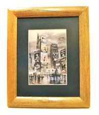 Oak framed picture for sale  Seekonk