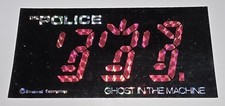 The Police Ghost In The Machine 3” X 6 1/2” pol. Adesivo original da década de 1980 comprar usado  Enviando para Brazil