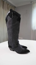 Zara cowboystiefel schwarz gebraucht kaufen  Hamburg