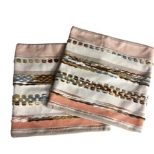 Textured stripe pillow for sale  Camarillo