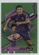 2023 Finest MLS Refrator Verde Neon /99 Cesar Araujo César Araújo #46 Rookie RC comprar usado  Enviando para Brazil