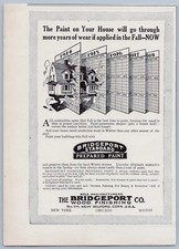 1914 Bridgeport Acabamento em Madeira Vintage Anúncio Preparado Pintura Verniz Casa comprar usado  Enviando para Brazil