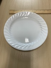 Pratos de almoço redemoinho branco Corelle Enhancements 9"" comprar usado  Enviando para Brazil