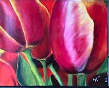 acryl 40cm leinwand 50 gebraucht kaufen  Gevelsberg