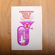 Christmas Time Is Music Time Song Book Baldwin Piano & Organ Company Vintage comprar usado  Enviando para Brazil