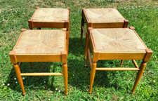 Sgabello panchetto legno usato  Cascina