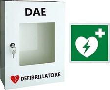 Armadietto porta defibrillator usato  Roma