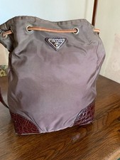 Borsa prada marrone usato  Milano