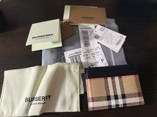 Burberry check card for sale  Clifton