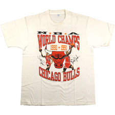 Camiseta masculina vintage Chicago Bulls GG anos 90 Pippen Jordan NBA Champs Trophy 🔥 comprar usado  Enviando para Brazil
