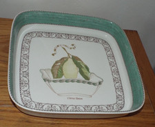 Sarah's Garden Wedgwood 27cm Kwadratowy piekarnik Lasagna Naczynia kuchenne Serwowanie Nieużywane na sprzedaż  Wysyłka do Poland