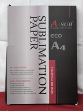 Sub sublimation paper for sale  NEWCASTLE UPON TYNE