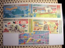Lotto biglietti lotteria usato  Montecatini Terme