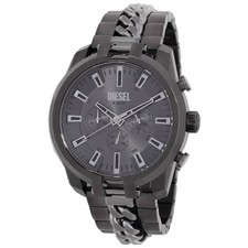 Relógio masculino Diesel Split cronógrafo quartzo mostrador cinza DZ4630 comprar usado  Enviando para Brazil
