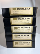 5 bandejas circulares vintage Sears 9979 80 deslizantes para projetores Continental/carrossel comprar usado  Enviando para Brazil