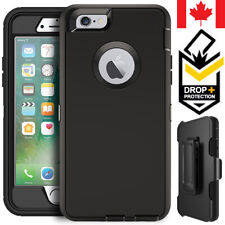 For iPhone 6 6S 7 8 Plus Defender Case Hybrid Cover | Belt Clip Fit Otterbox na sprzedaż  Wysyłka do Poland