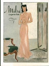 Publicité ancienne milré d'occasion  France