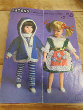 Patons knitted doll for sale  North Augusta