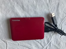 Przenośny dysk twardy Toshiba Canvio Connect II 1TB, czerwony (HDTC810XR3A1) 5400 obr./min na sprzedaż  Wysyłka do Poland