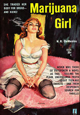 Vintage marijuana girl for sale  UK