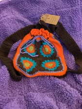 Handmade crochet backpack for sale  LEIGH-ON-SEA