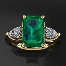 4ct emerald green for sale  GLASGOW