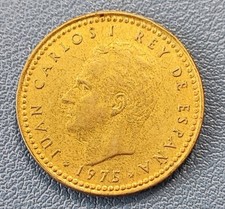 ESAPGNE PIECE 1 PTA UNA PESETA 1975 JUAN CARLOS I REY DE ESPANA  COIN comprar usado  Enviando para Brazil