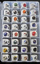 Mini canecas de cerâmica NFL conjunto completo de 32 com estojo de transporte GRÁTIS COMO ESTÁ (veja fotos), usado comprar usado  Enviando para Brazil