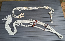 Vintage macrame shell for sale  DUDLEY