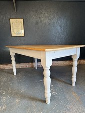 Farmhouse pine dining for sale  STAFFORD