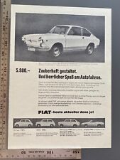 Fiat 850 coupe gebraucht kaufen  Aßlar