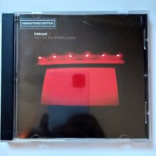 INTERPOL ‎– TURN ON THE BRIGHT LIGHTS (2002) CD 2012 REMASTERED REISSUE comprar usado  Enviando para Brazil